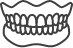 Icon of a full set of dentures
