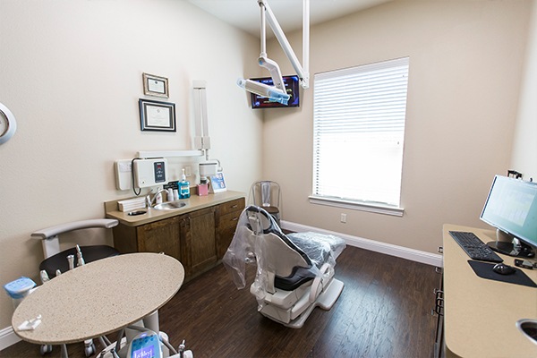 Dental exam room