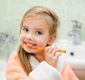 Shutterstock Children Girl Toothbrush